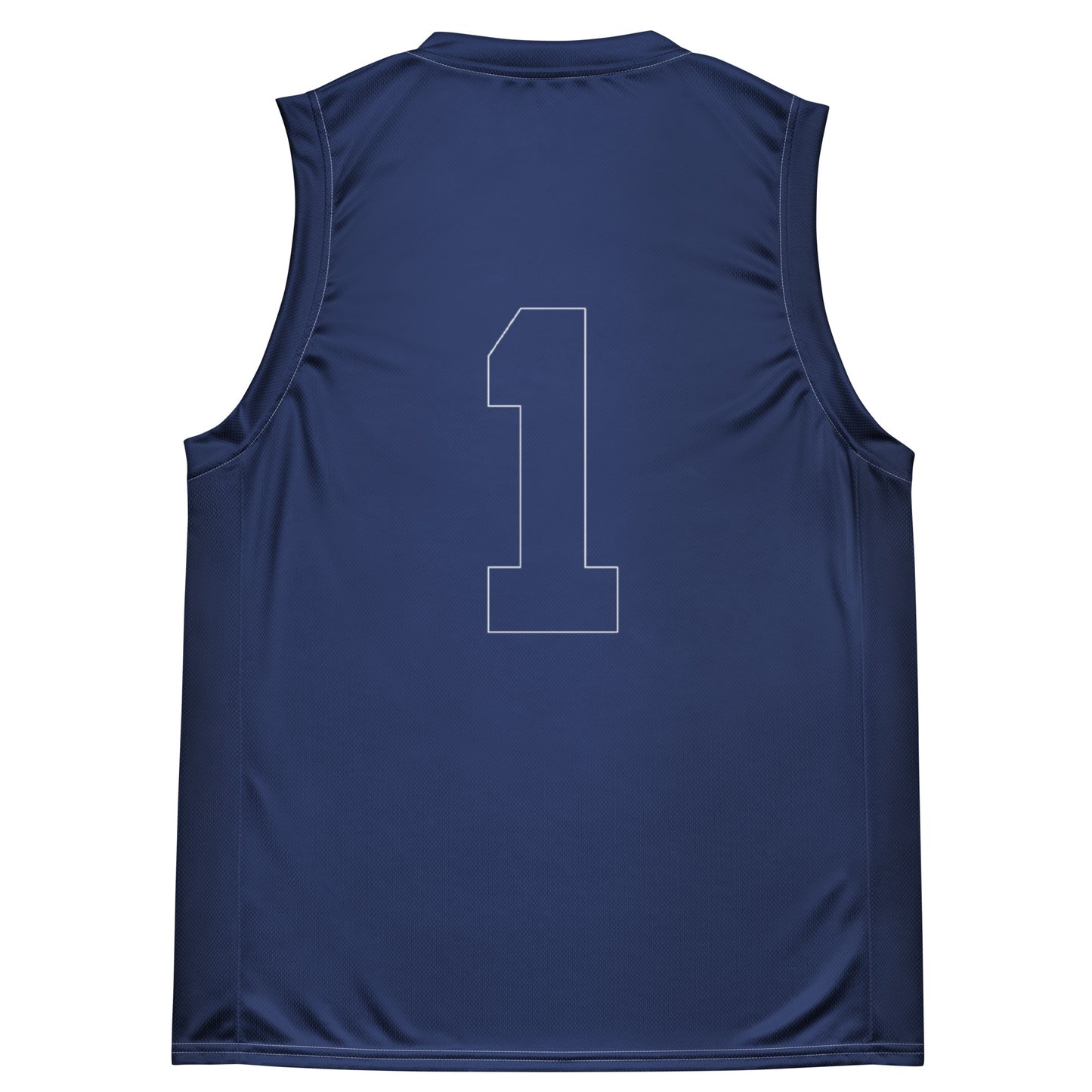 ВИКИНГ Original Navy Blue #1 Basketball Jersey Men’s