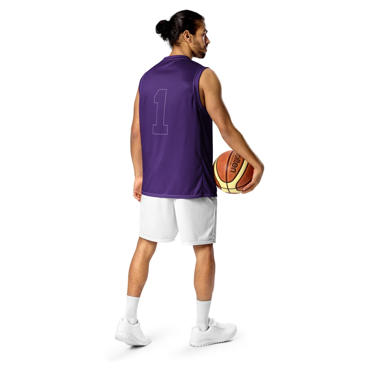 ВИКИНГ Original Plum Purple #1 Basketball Jersey Men’s