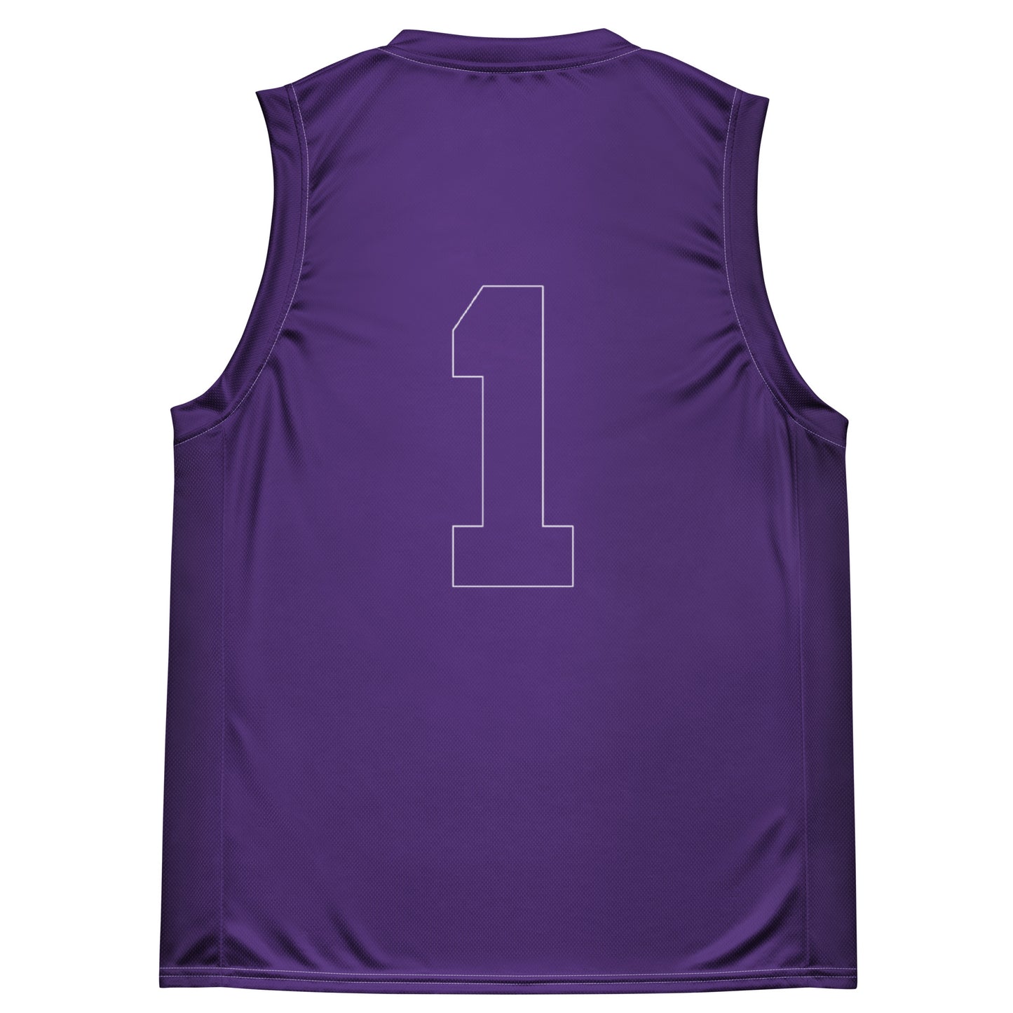 ВИКИНГ Original Plum Purple #1 Basketball Jersey Men’s