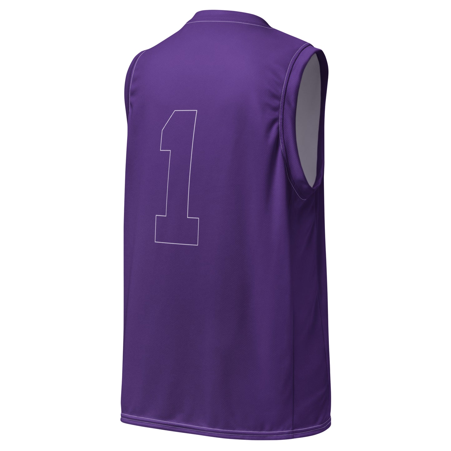 ВИКИНГ Original Plum Purple #1 Basketball Jersey Men’s