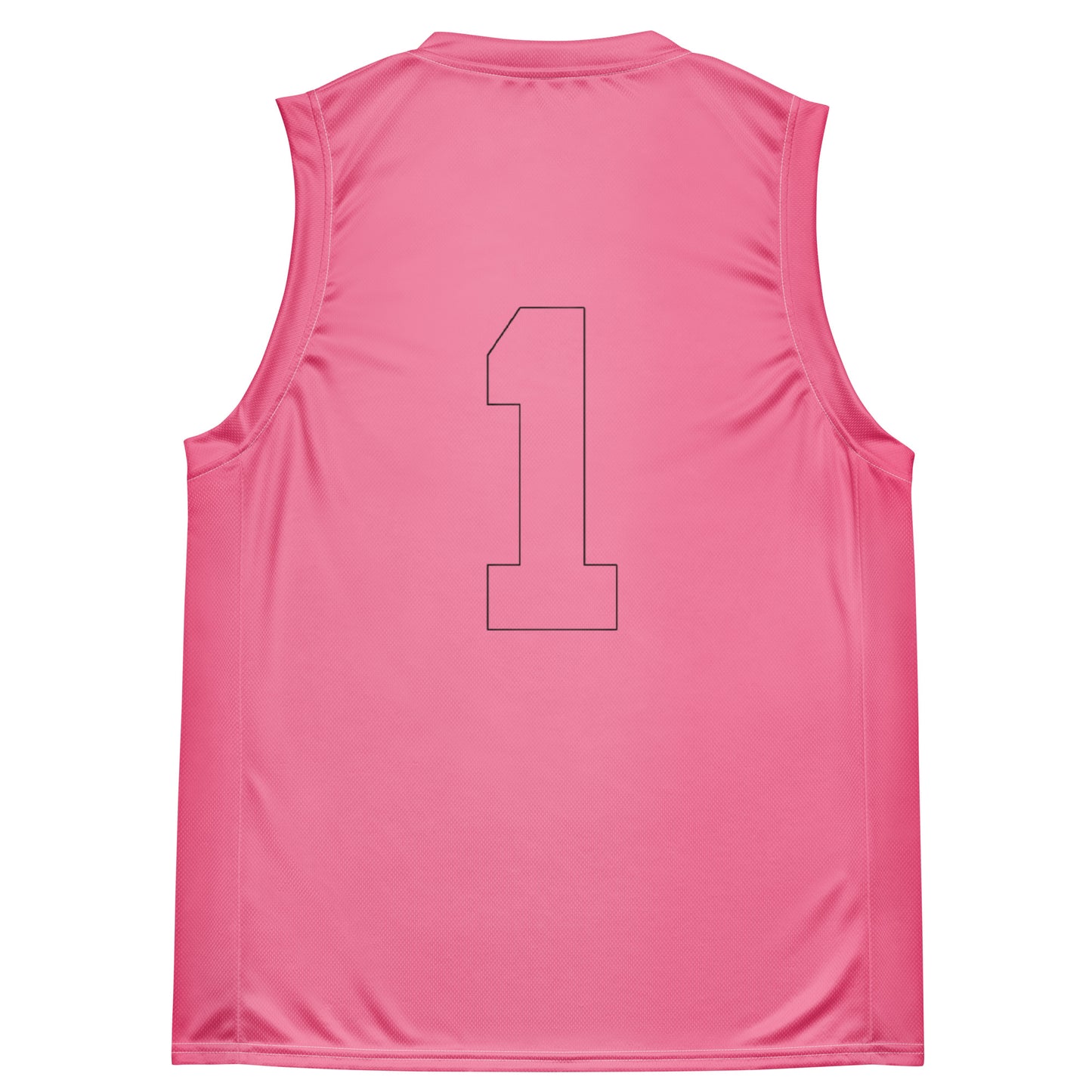 ВИКИНГ Original Bubble Gum Pink #1 Basketball Jersey Men’s