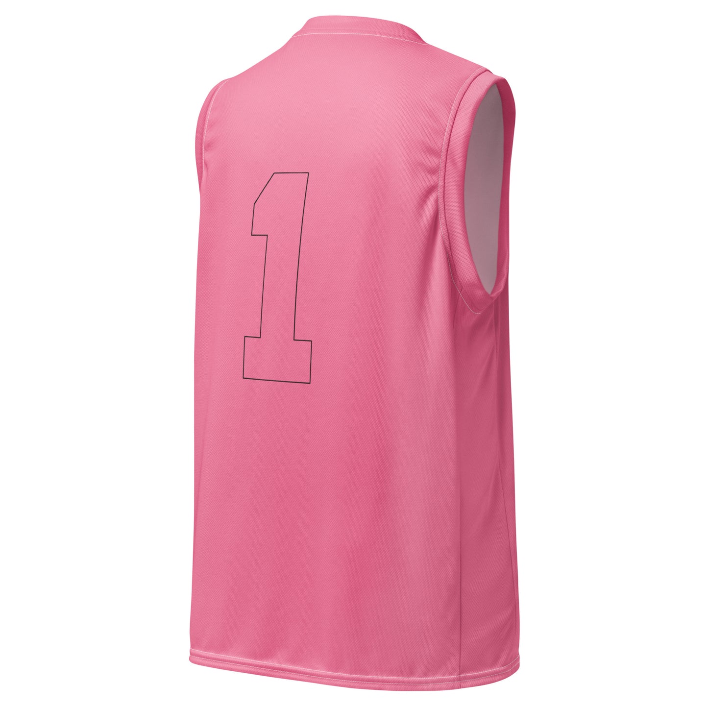 ВИКИНГ Original Bubble Gum Pink #1 Basketball Jersey Men’s