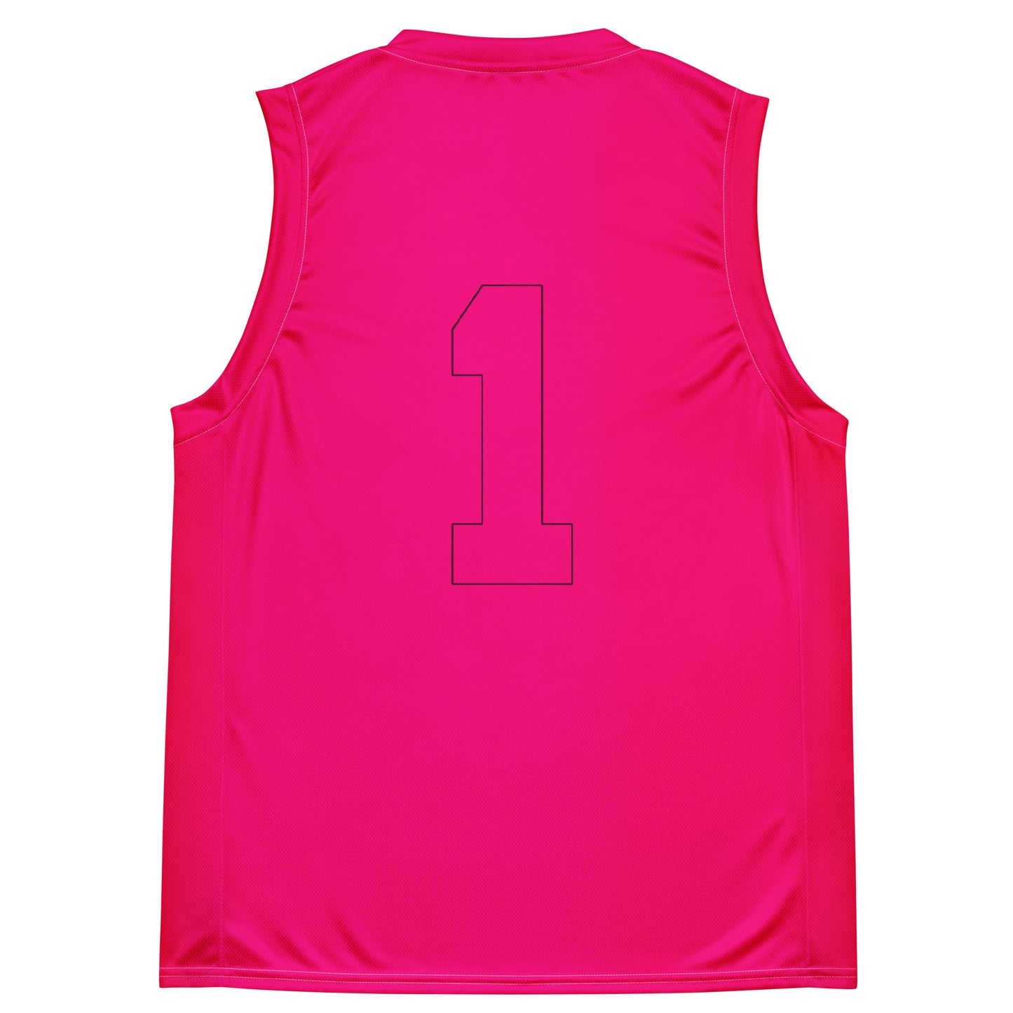 ВИКИНГ Original Bright Pink #1 Basketball Jersey Men’s