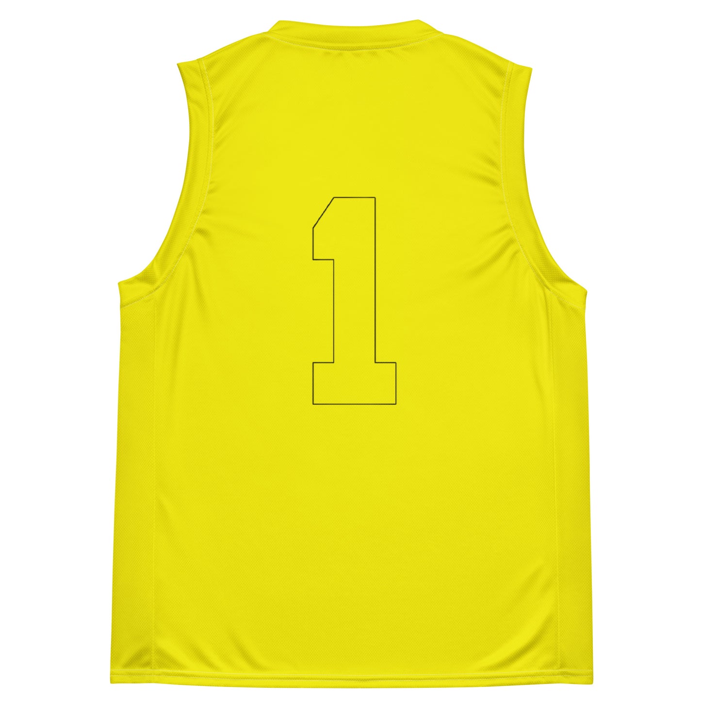 ВИКИНГ Original Bumble Bee Yellow #1 Basketball Jersey Men’s