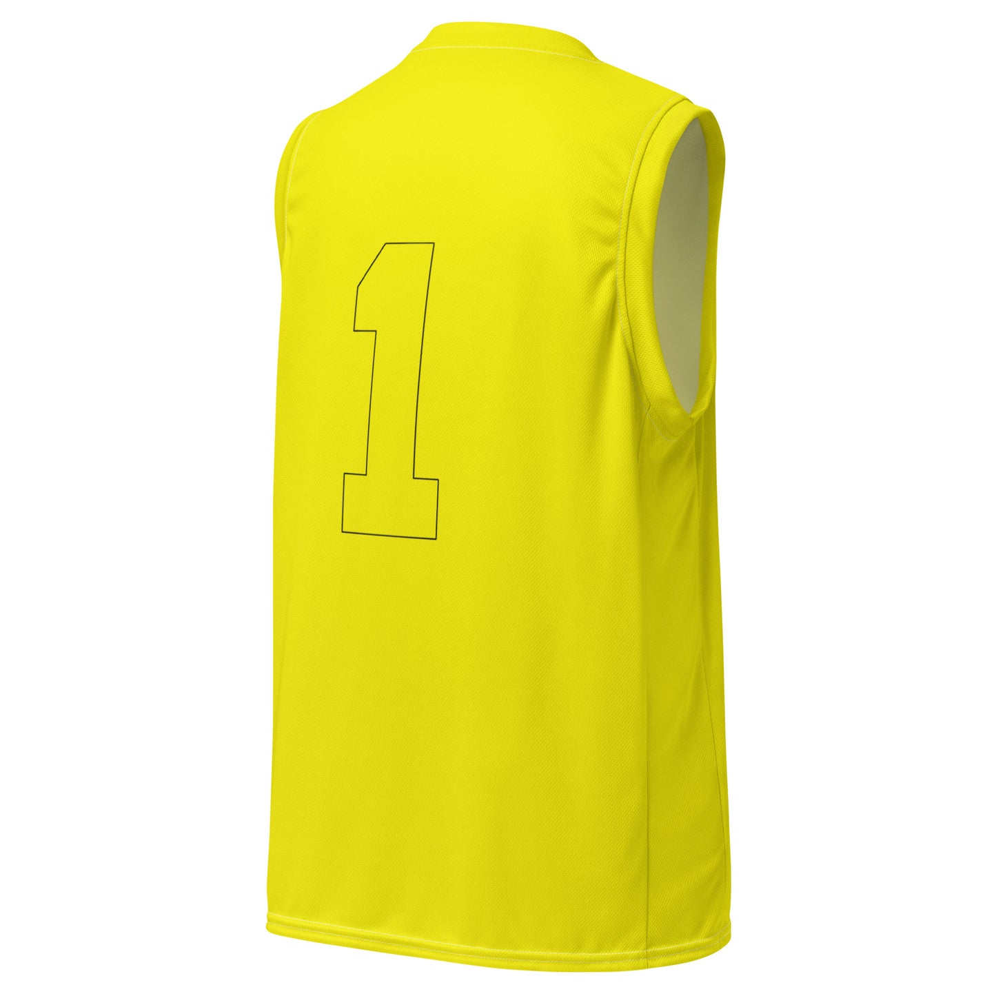 ВИКИНГ Original Bumble Bee Yellow #1 Basketball Jersey Men’s