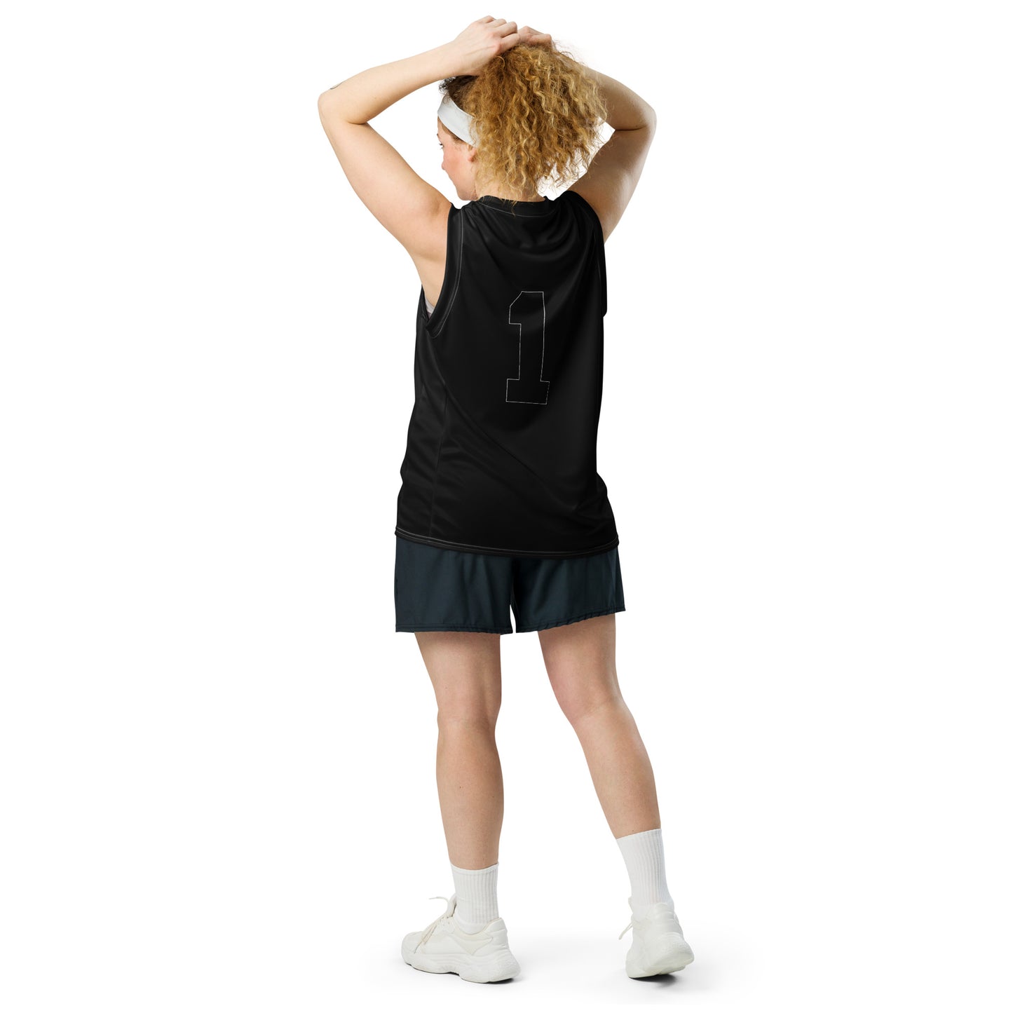 ВИКИНГ Original Midnight Black #1 Basketball Jersey Women’s