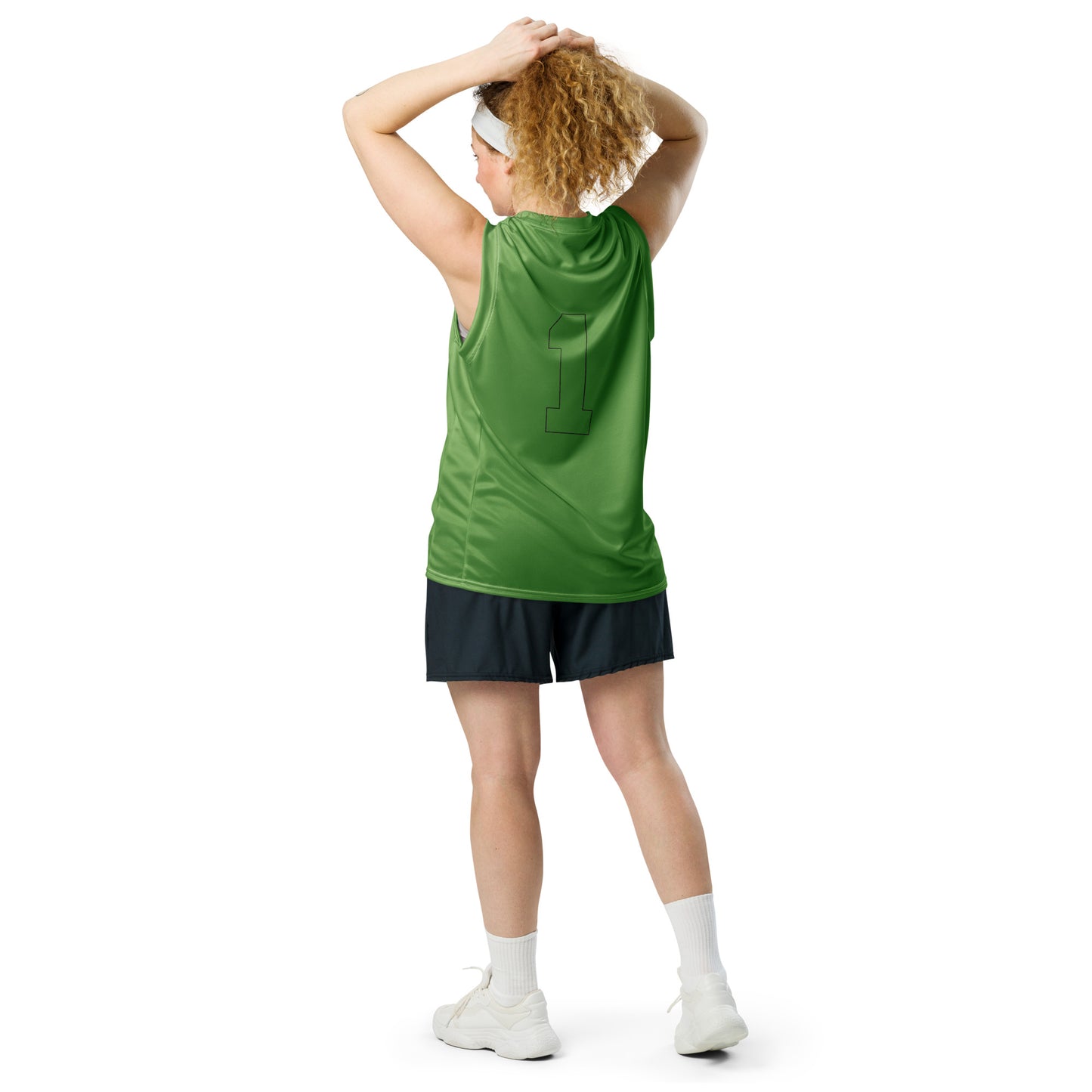 ВИКИНГ Original Shamrock Green #1 Basketball Jersey Women’s