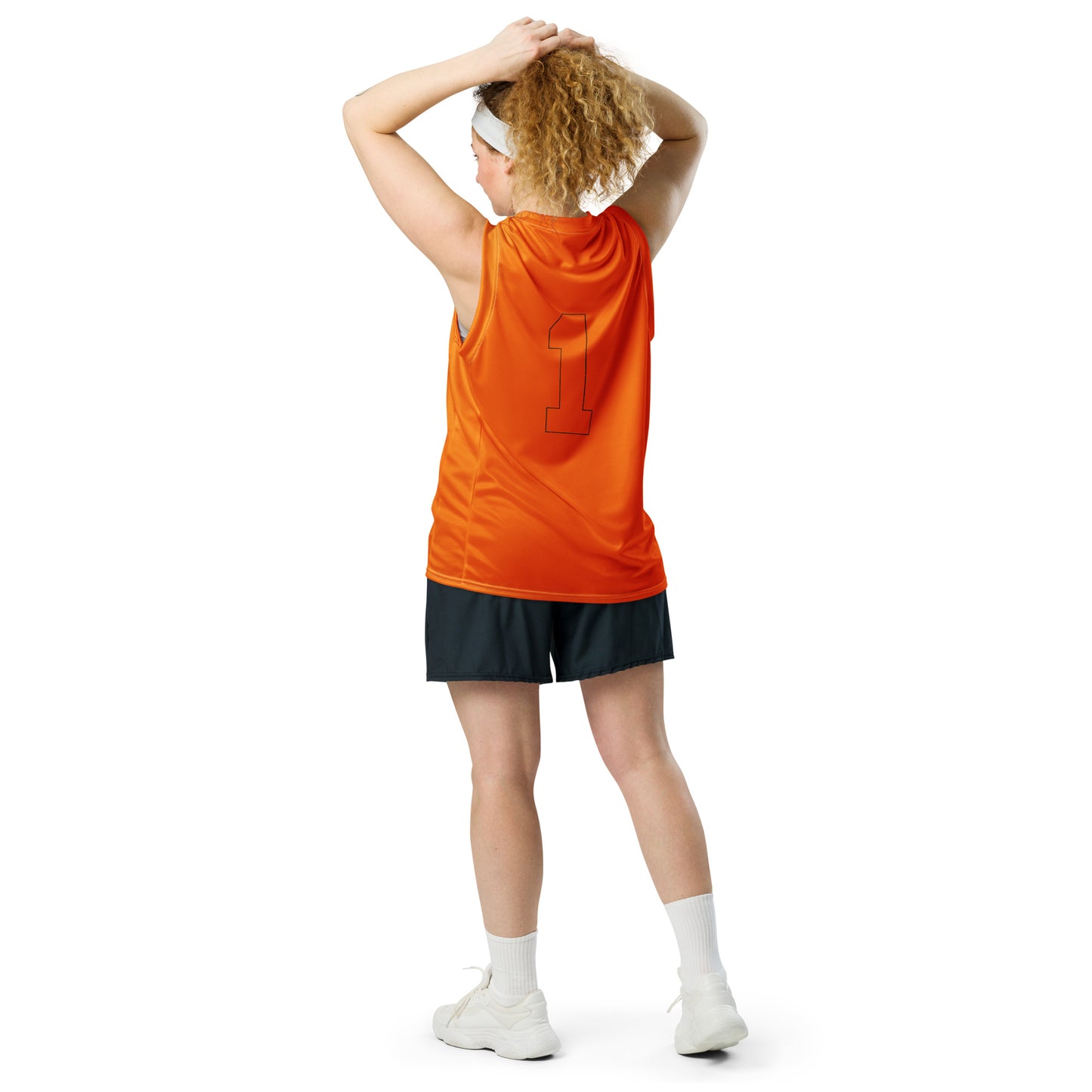 ВИКИНГ Original Tangerine Orange #1 Basketball Jersey Women’s