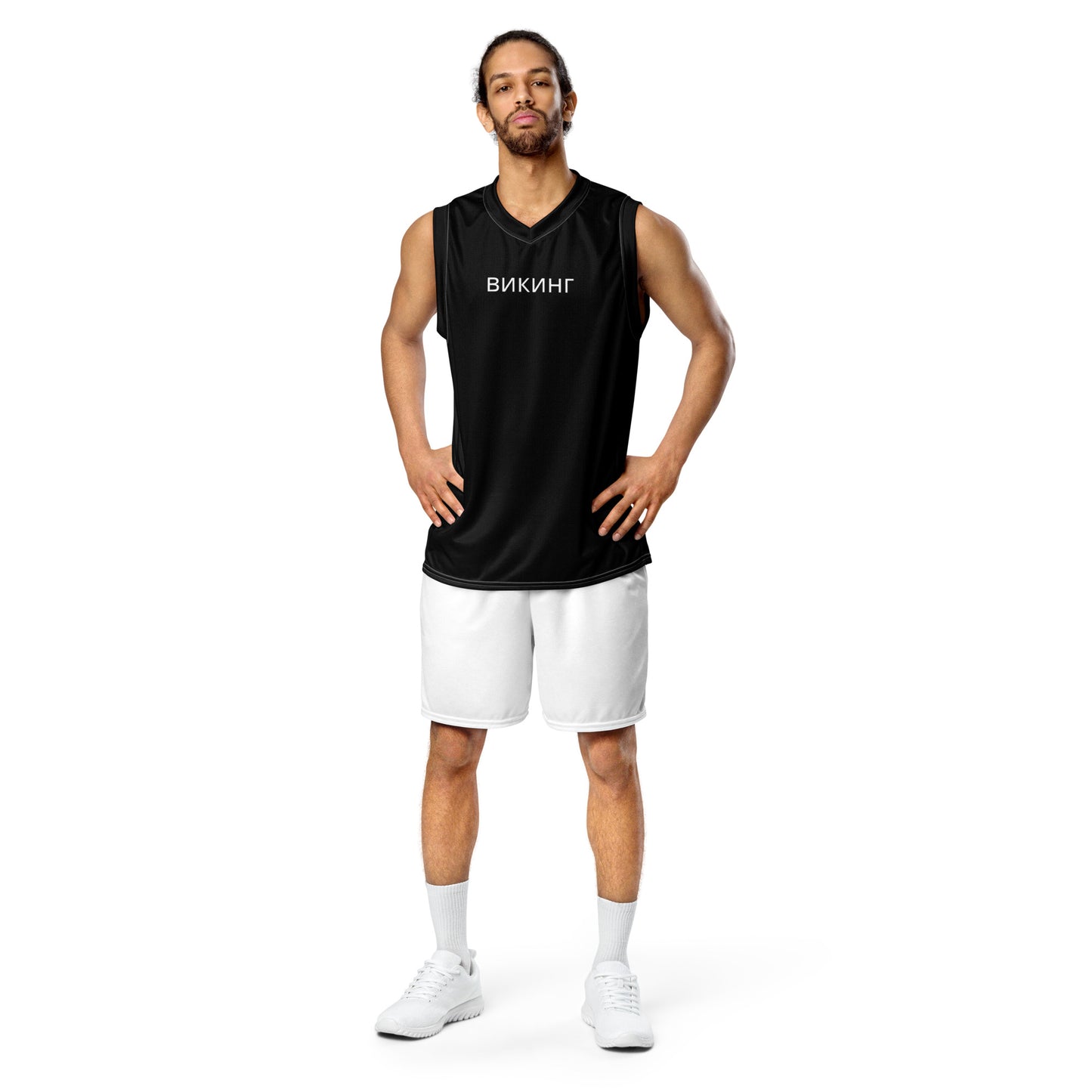 ВИКИНГ Original Midnight Black #1 Basketball Jersey Men’s