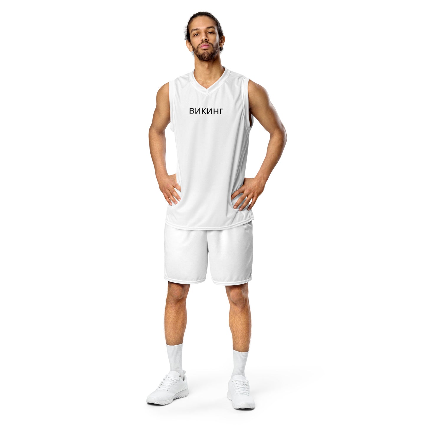 ВИКИНГ Original Snow White #1 Basketball Jersey Men’s