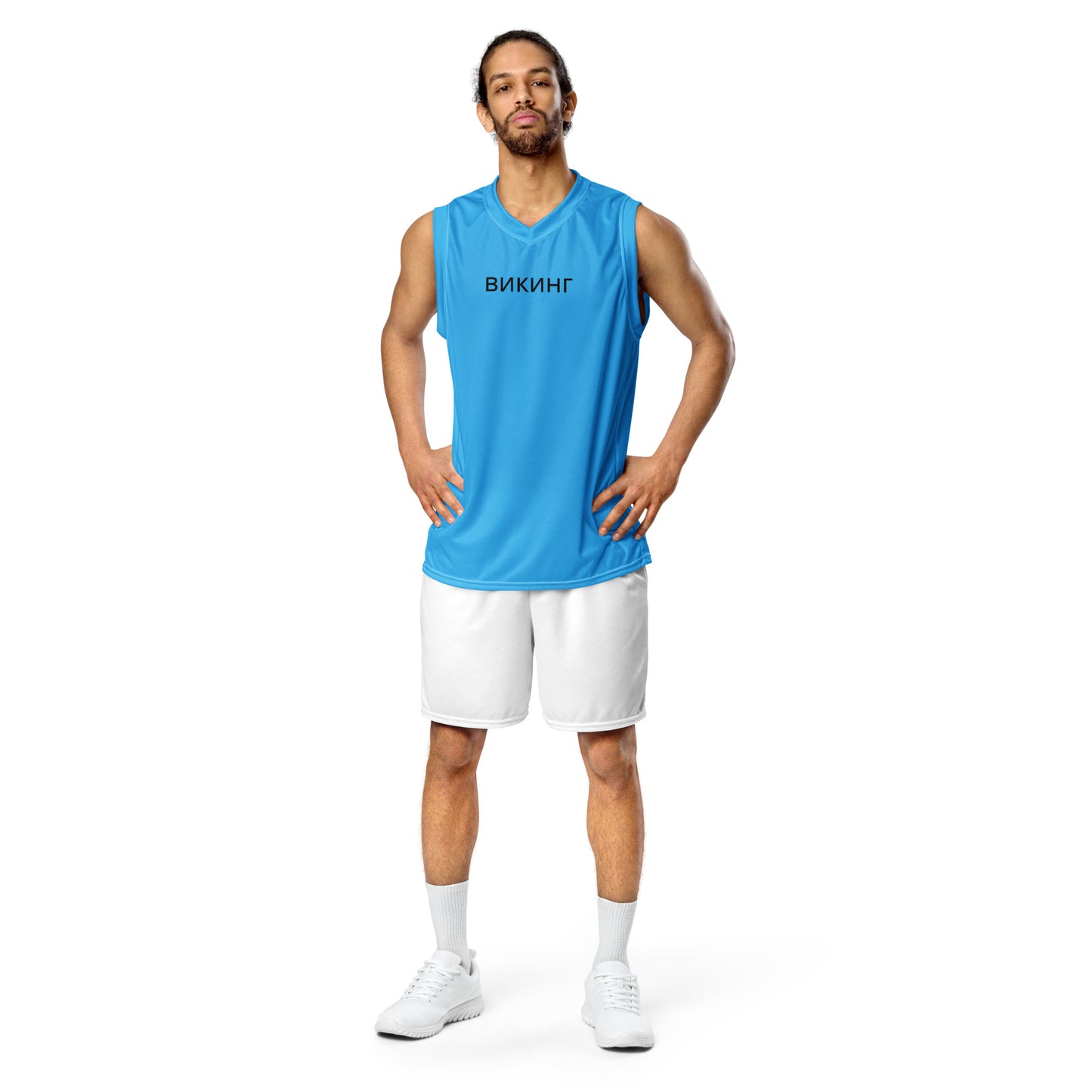 ВИКИНГ Original Olympic Blue #1 Basketball Jersey Men’s