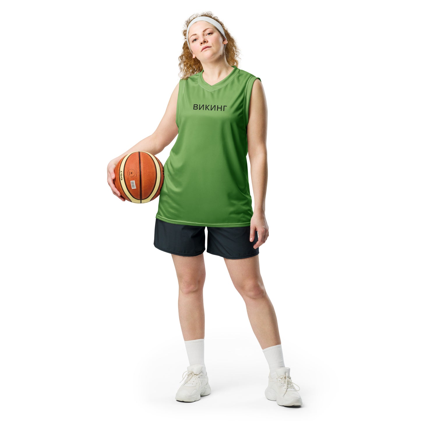 ВИКИНГ Original Shamrock Green #1 Basketball Jersey Women’s