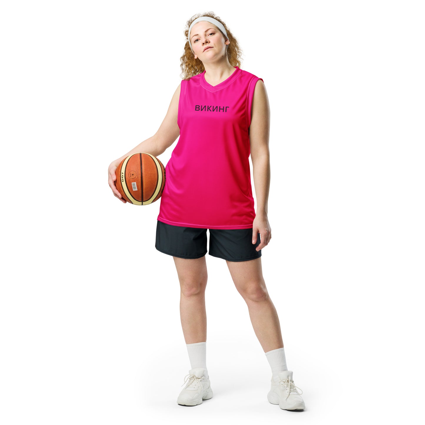 ВИКИНГ Original Bright Pink #1 Basketball Jersey Women’s