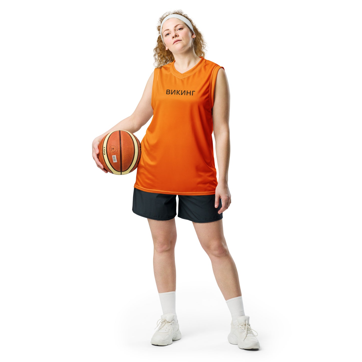 ВИКИНГ Original Tangerine Orange #1 Basketball Jersey Women’s