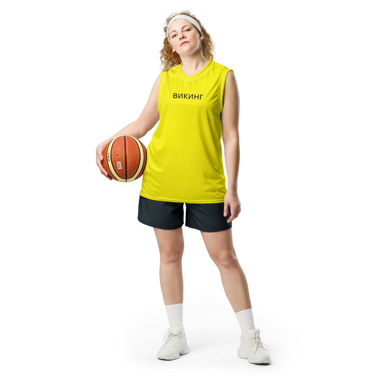 ВИКИНГ Original Bumble Bee Yellow #1 Basketball Jersey Women’s