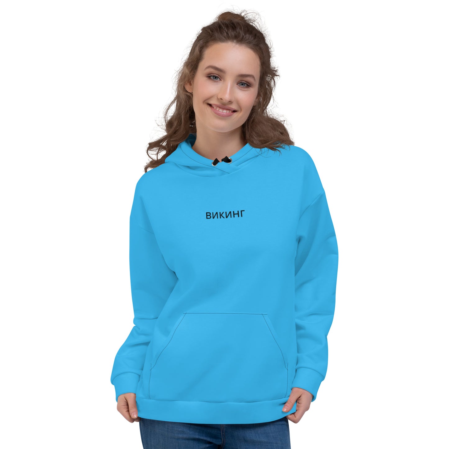 ВИКИНГ Original Olympic Blue Hoodie Women’s