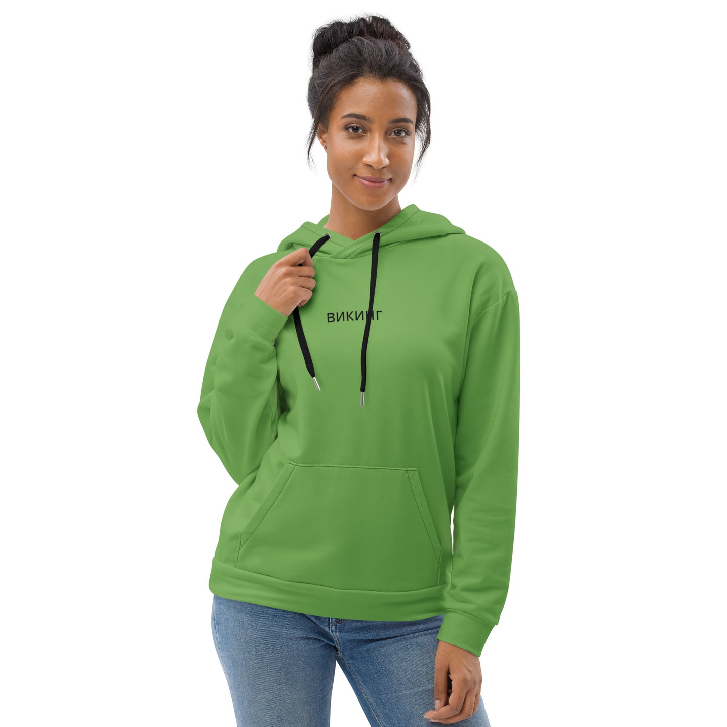 ВИКИНГ Original Shamrock Green Hoodie Women’s