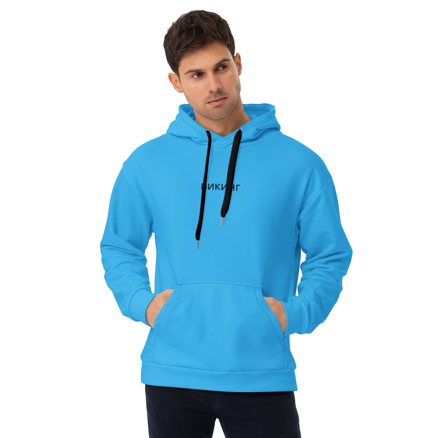 ВИКИНГ Original Olympic Blue Hoodie Men’s