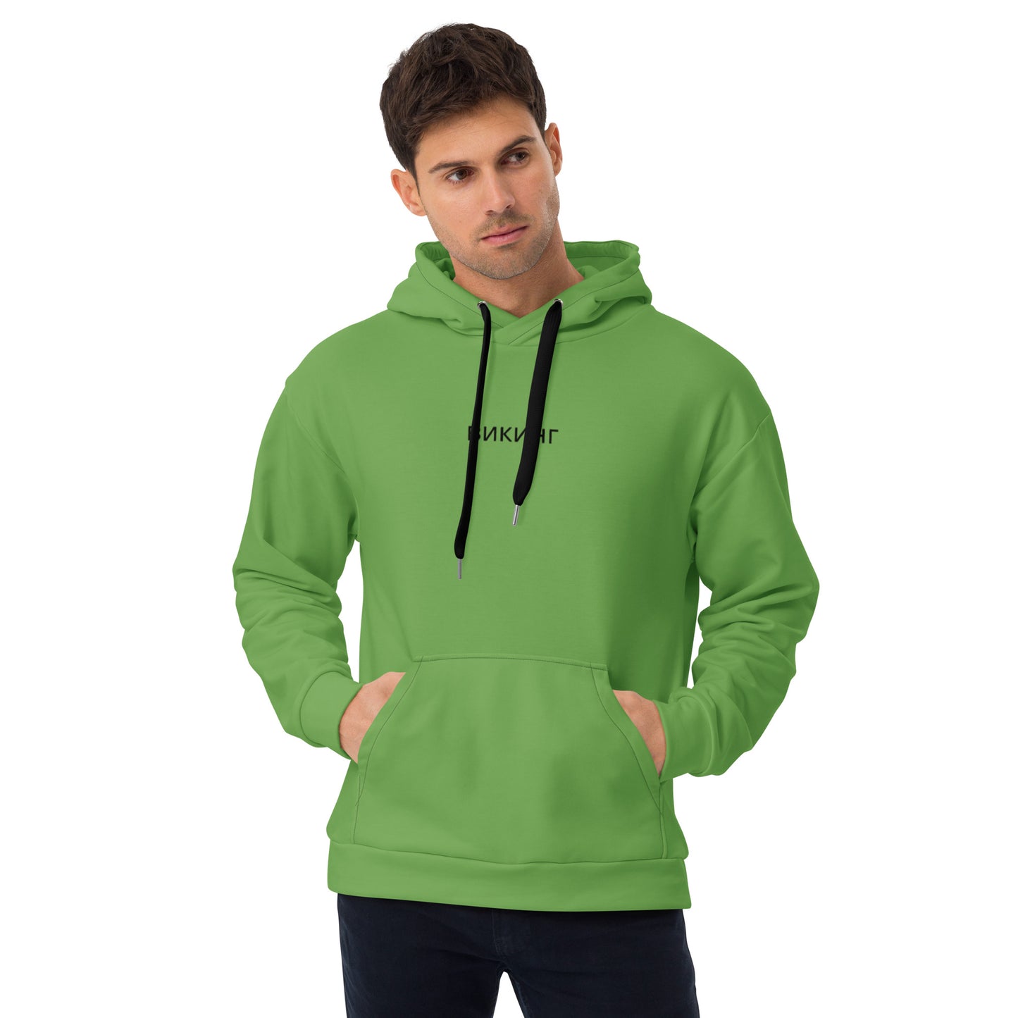 ВИКИНГ Original Shamrock Green Hoodie Men’s