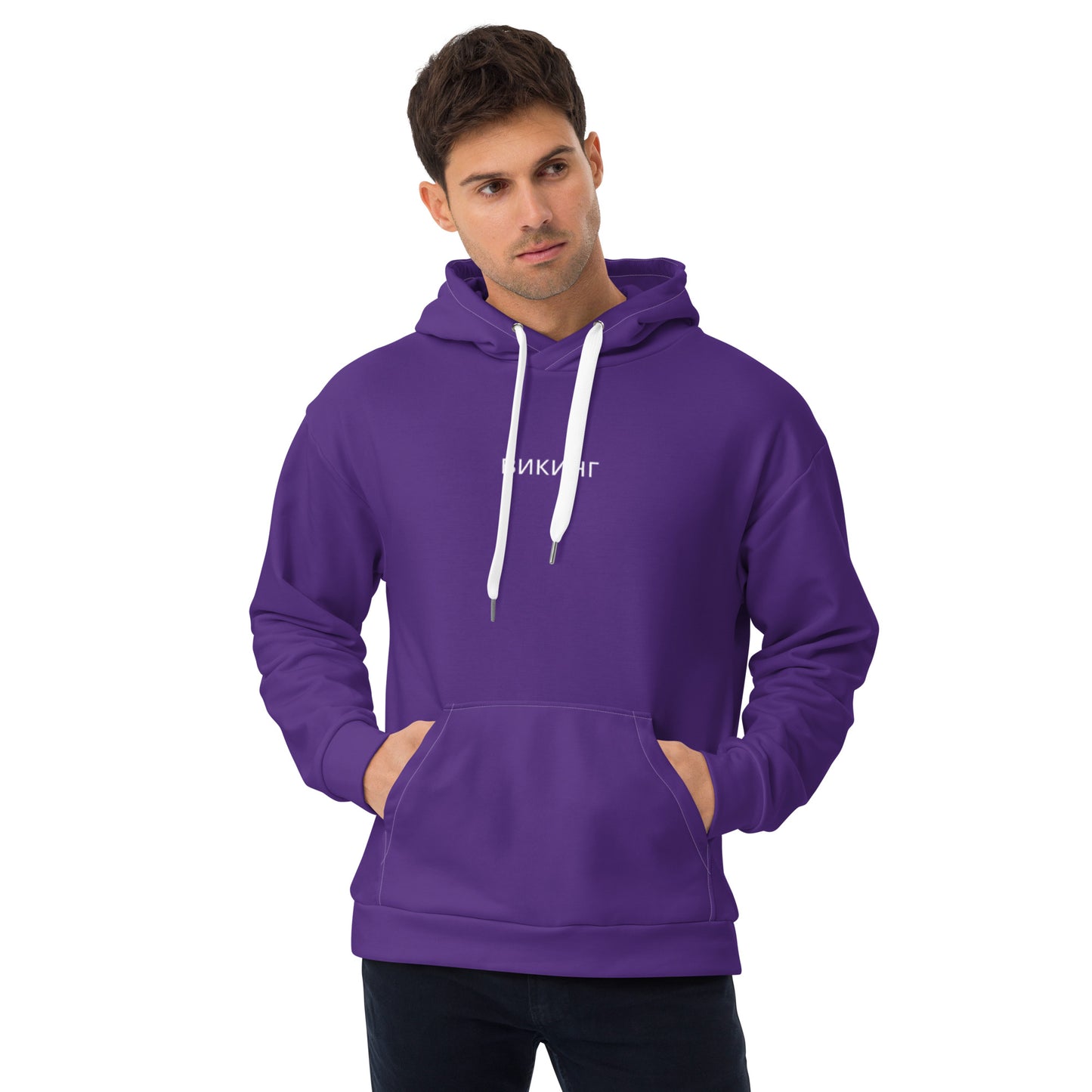 ВИКИНГ Original Plum Purple Hoodie Men’s