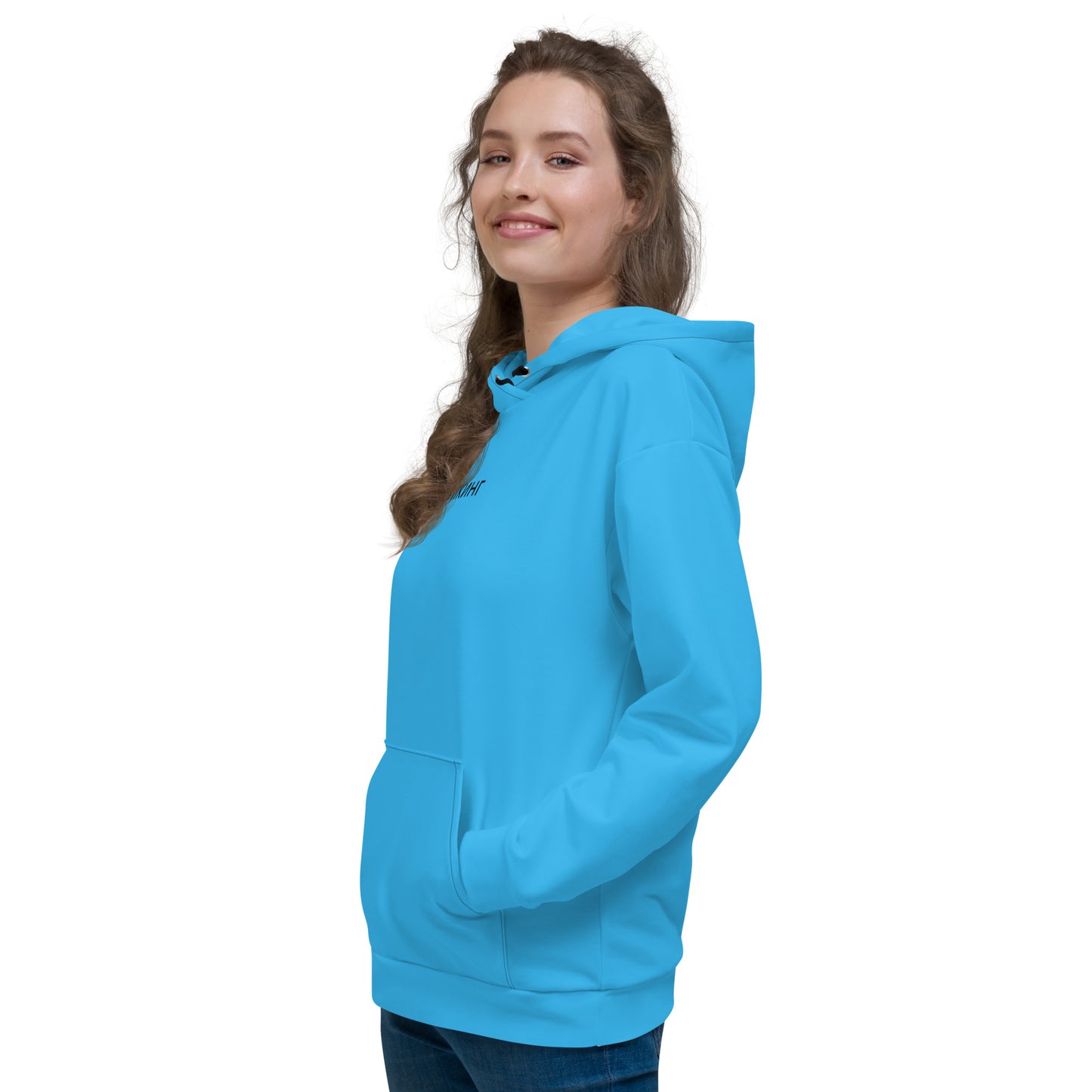 ВИКИНГ Original Olympic Blue Hoodie Women’s