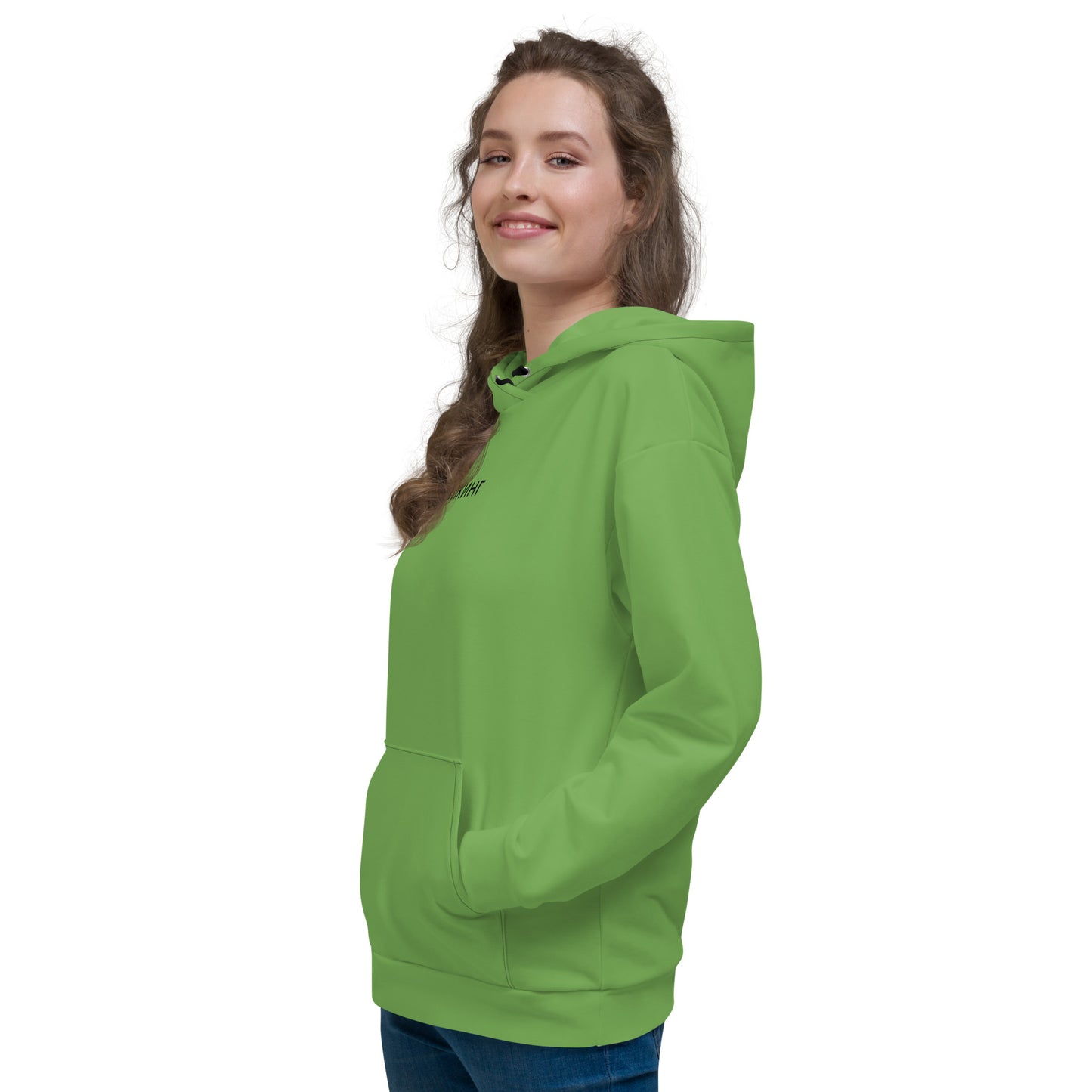 ВИКИНГ Original Shamrock Green Hoodie Women’s