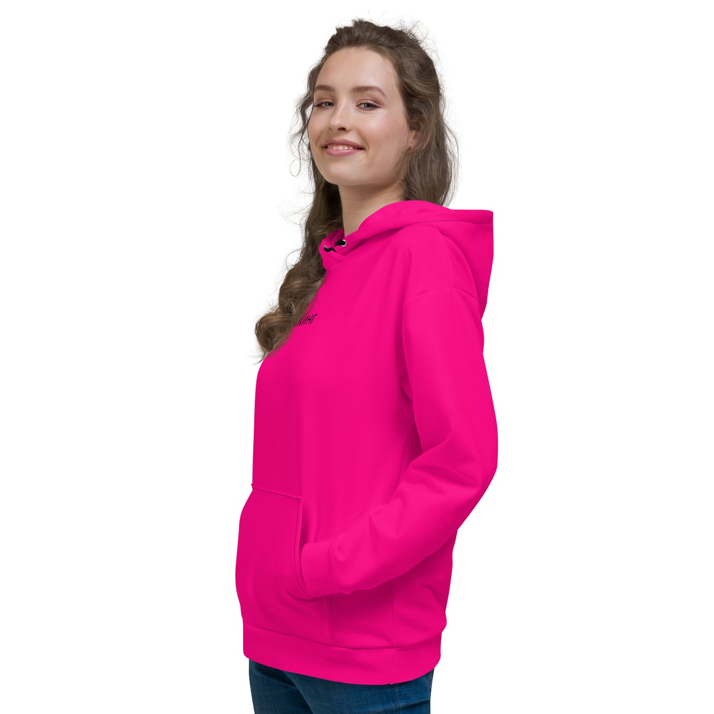 ВИКИНГ Original Bright Pink Hoodie Women’s