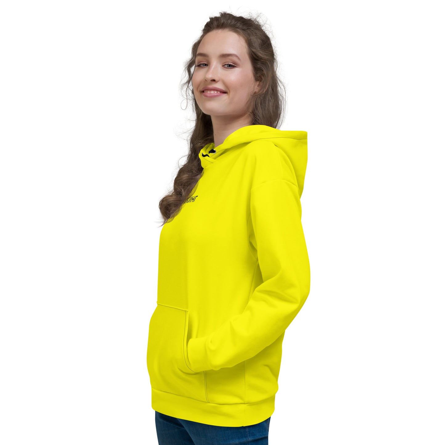 ВИКИНГ Original Bumble Bee Yellow Hoodie Women’s