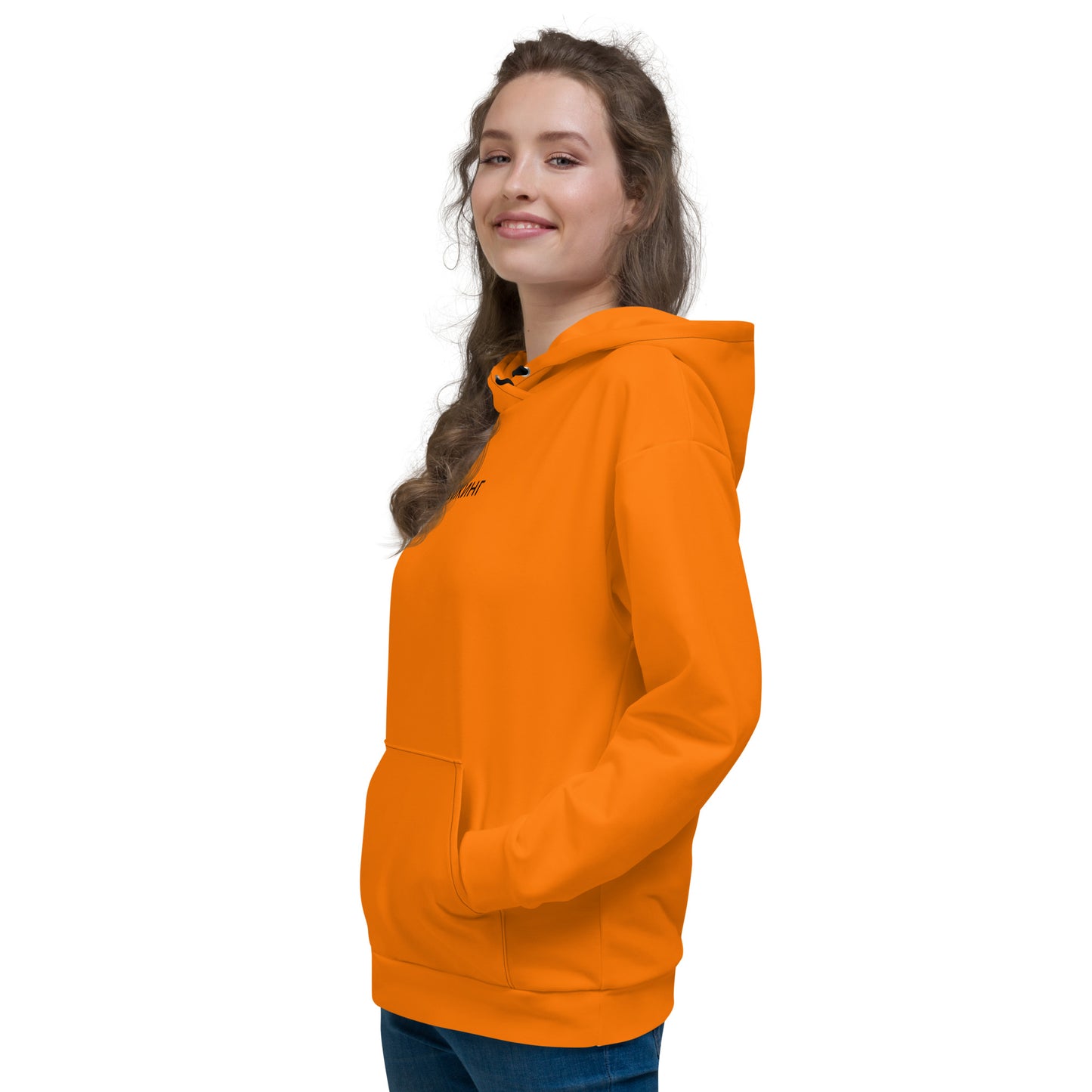 ВИКИНГ Original Tangerine Orange Hoodie Women’s