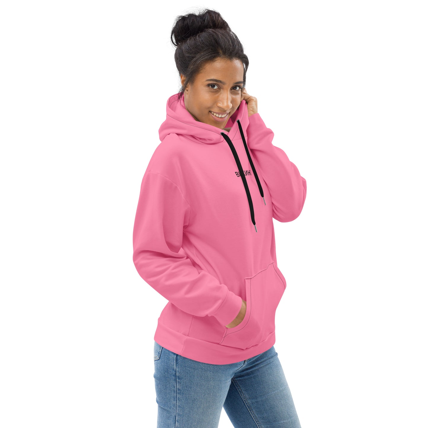 ВИКИНГ Original Bubble Gum Pink Hoodie Women’s