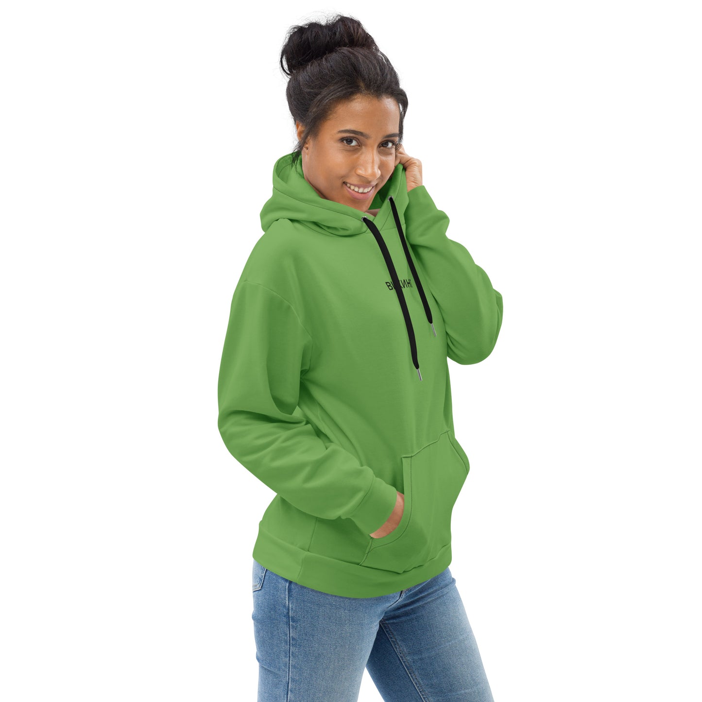 ВИКИНГ Original Shamrock Green Hoodie Women’s