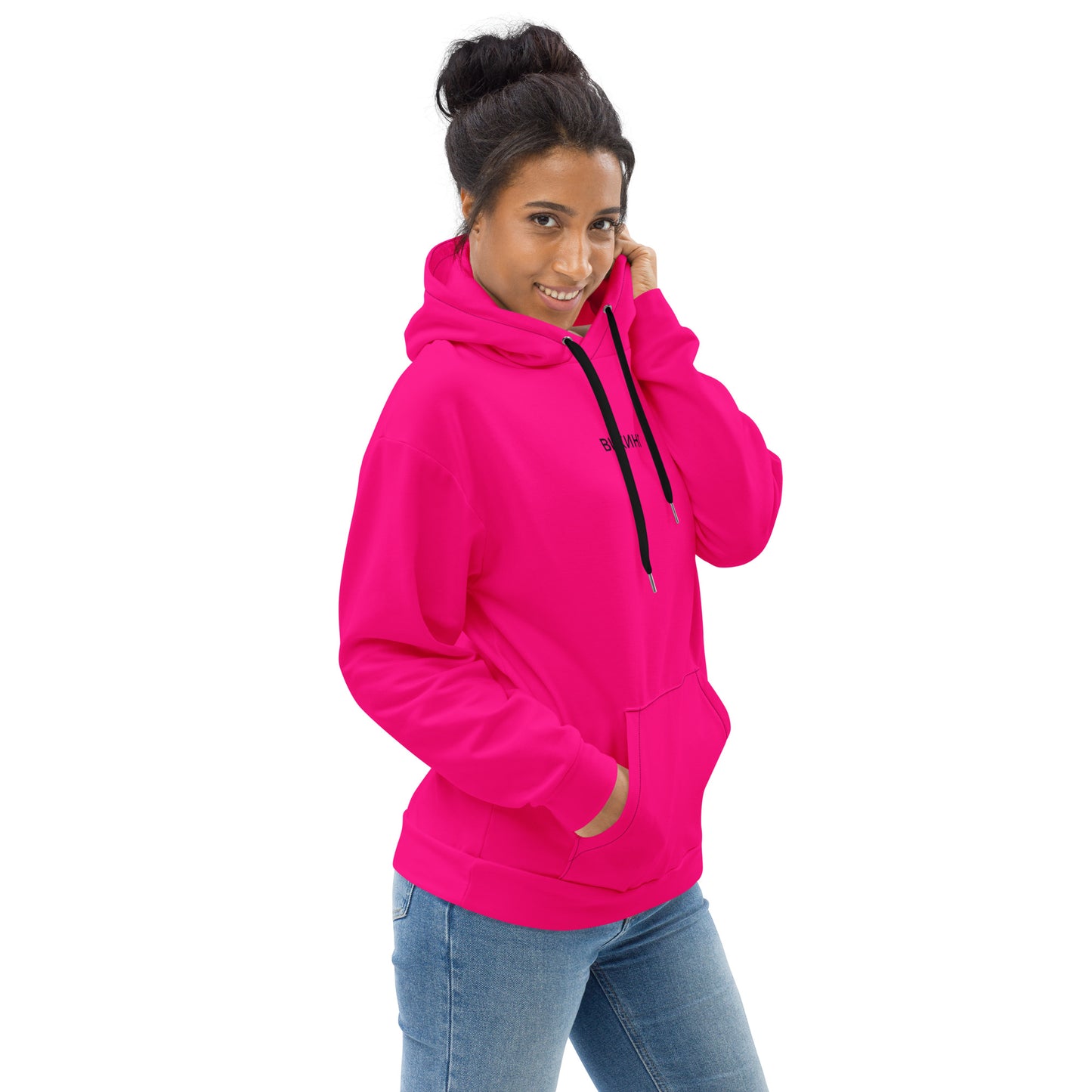 ВИКИНГ Original Bright Pink Hoodie Women’s