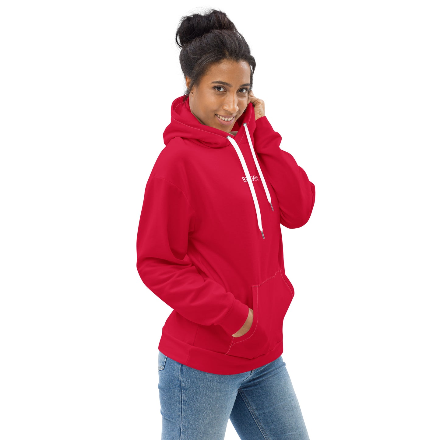 ВИКИНГ Original Lipstick Red Hoodie Women’s