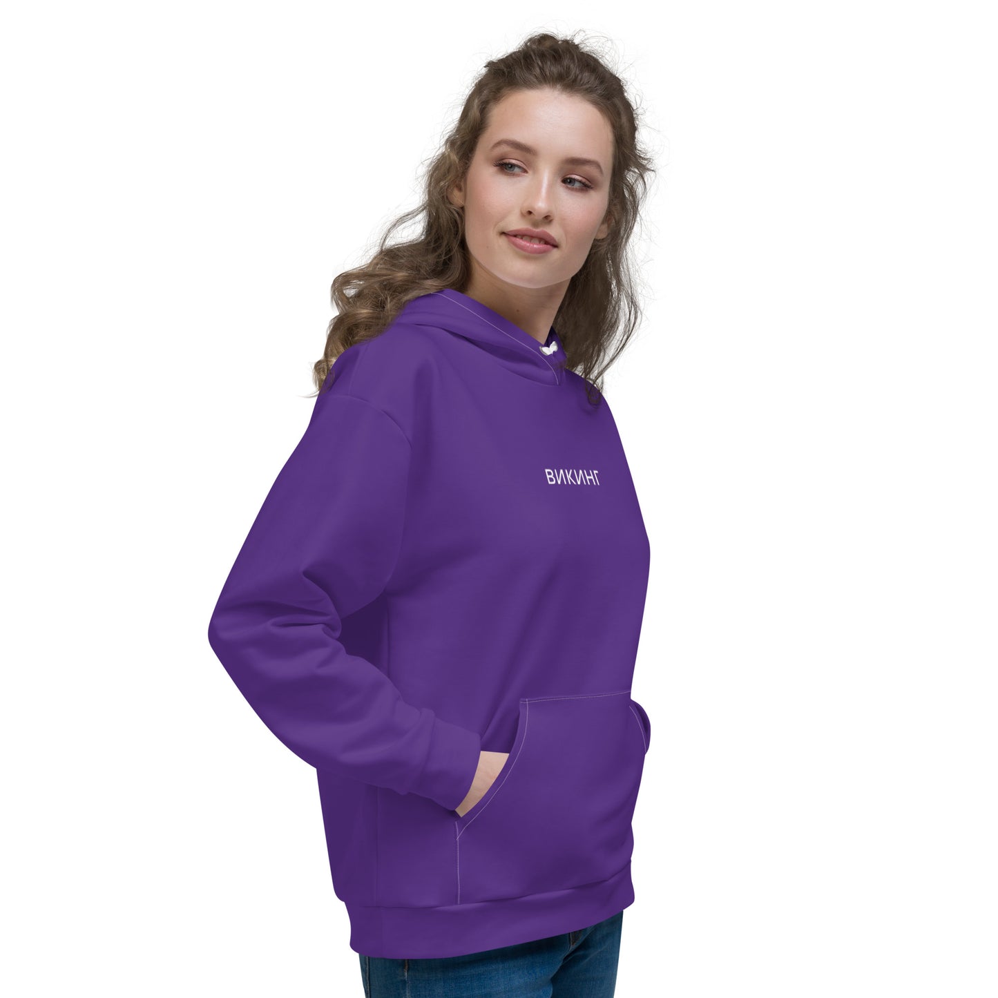 ВИКИНГ Original Plum Purple Hoodie Women’s