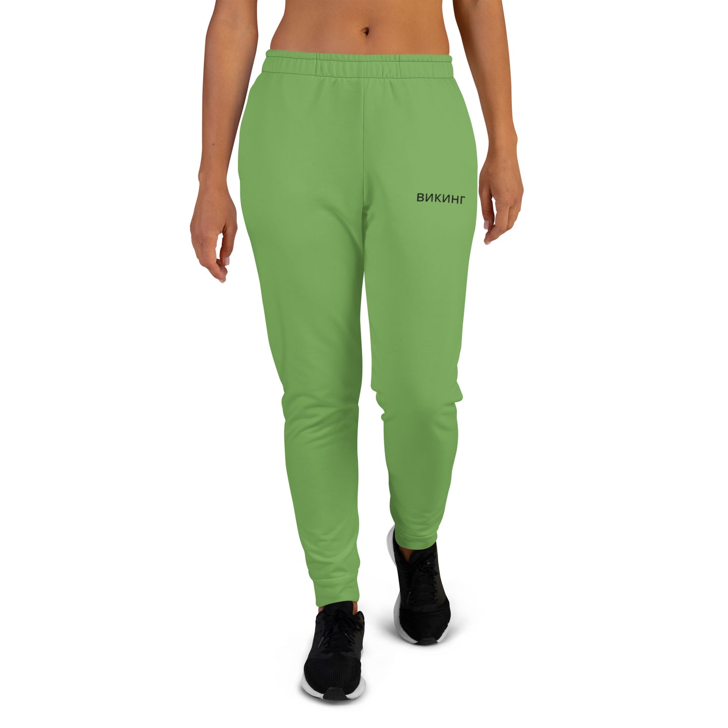 ВИКИНГ Original Shamrock Green Slim Fit Joggers Women’s