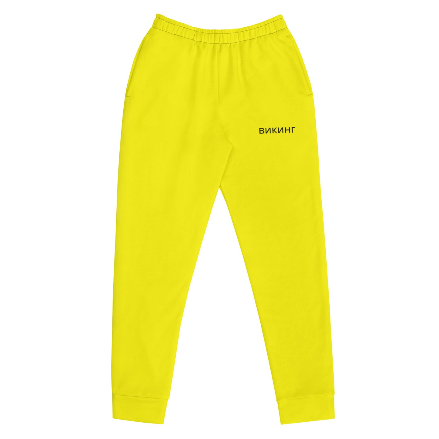 ВИКИНГ Original Bumble Bee Yellow Slim Fit Joggers Women’s