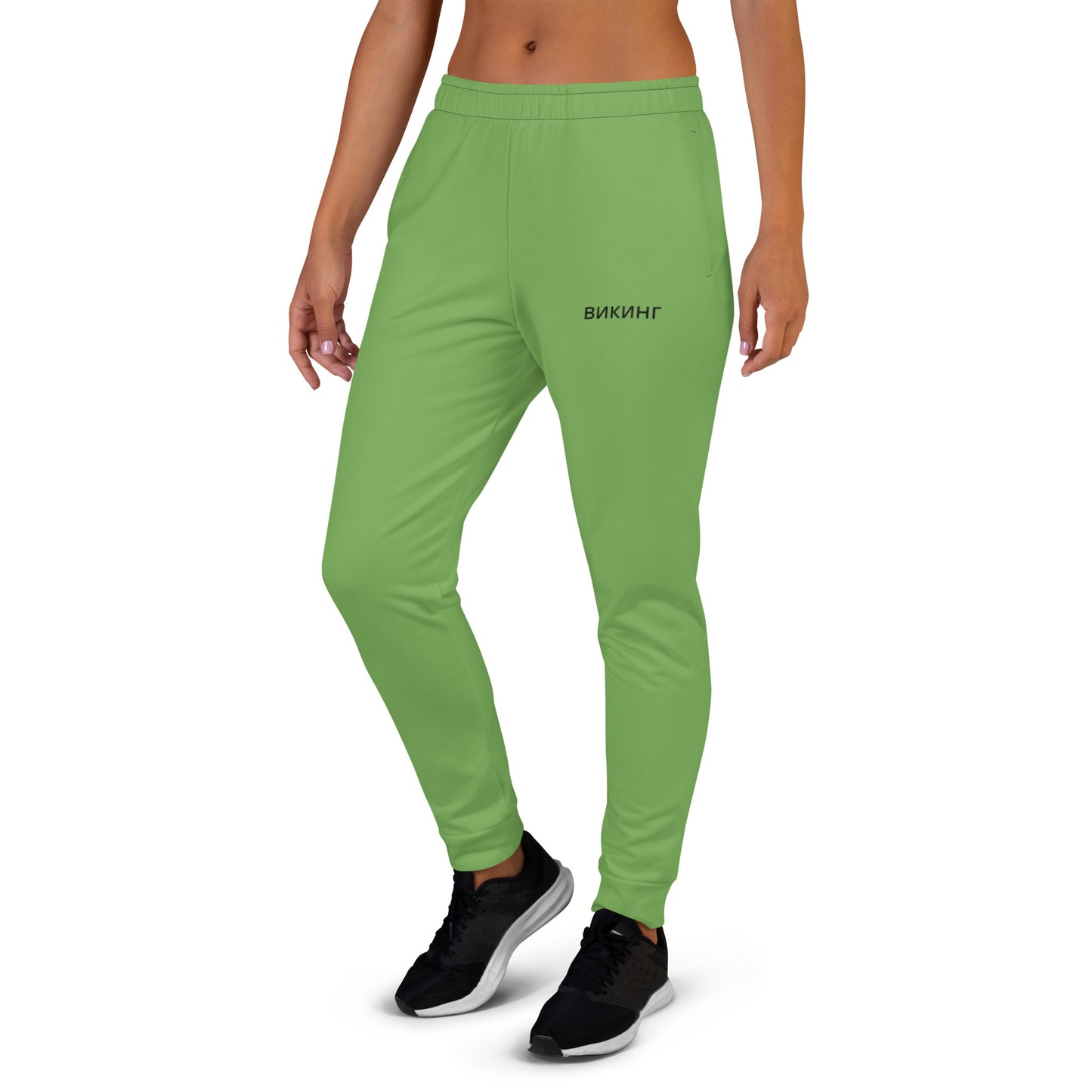 ВИКИНГ Original Shamrock Green Slim Fit Joggers Women’s