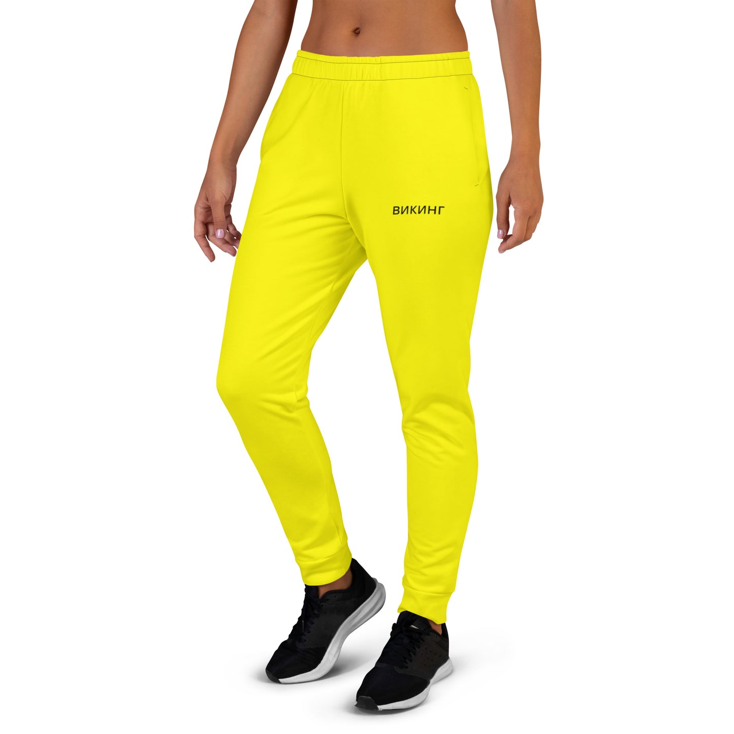 ВИКИНГ Original Bumble Bee Yellow Slim Fit Joggers Women’s