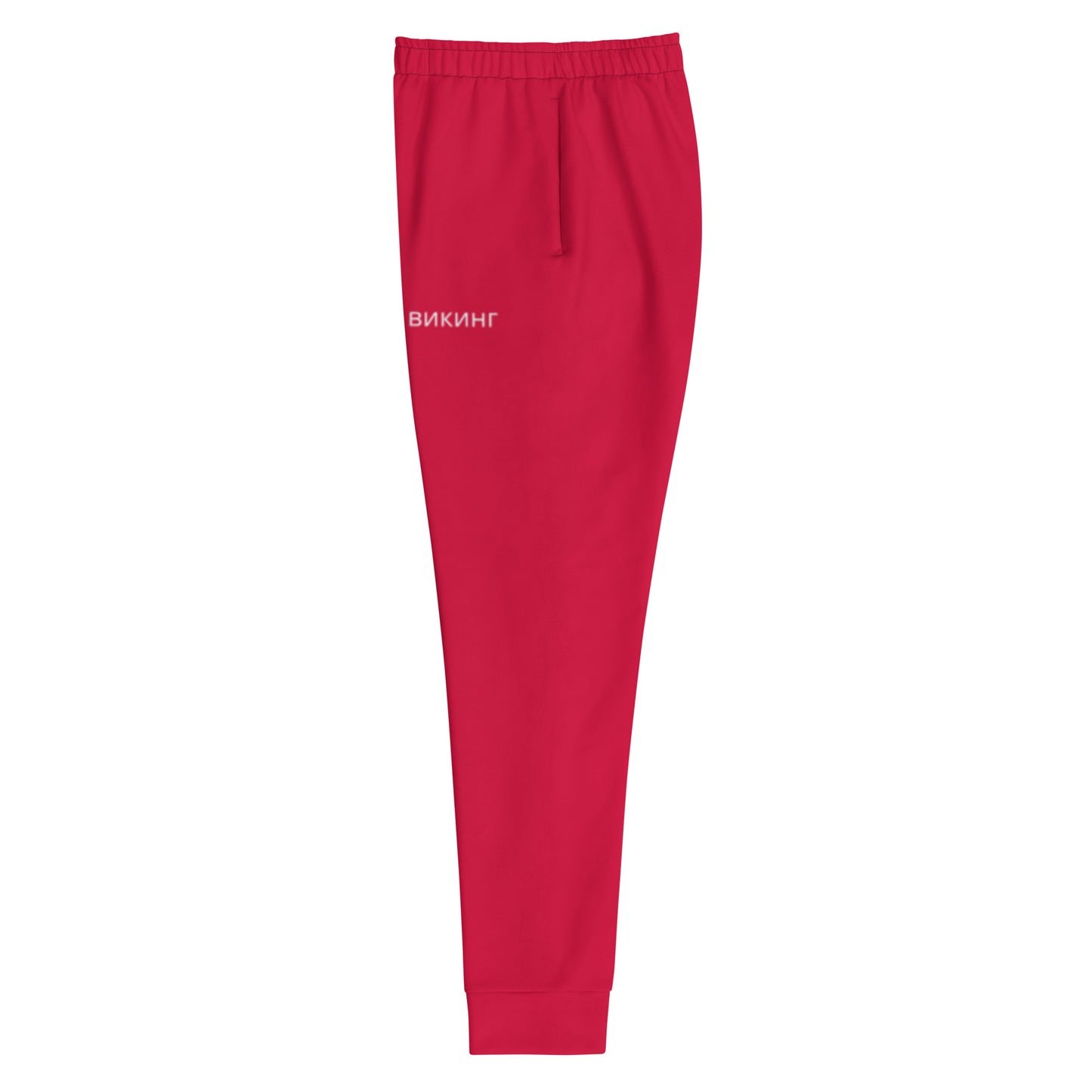 ВИКИНГ Original Lipstick Red Slim Fit Joggers Women’s