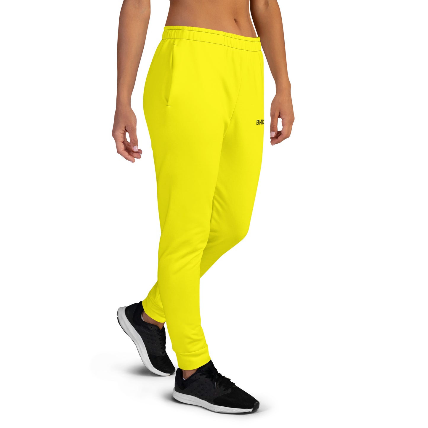 ВИКИНГ Original Bumble Bee Yellow Slim Fit Joggers Women’s