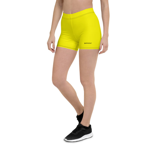 ВИКИНГ Original Bumble Bee Yellow Performance Shorts