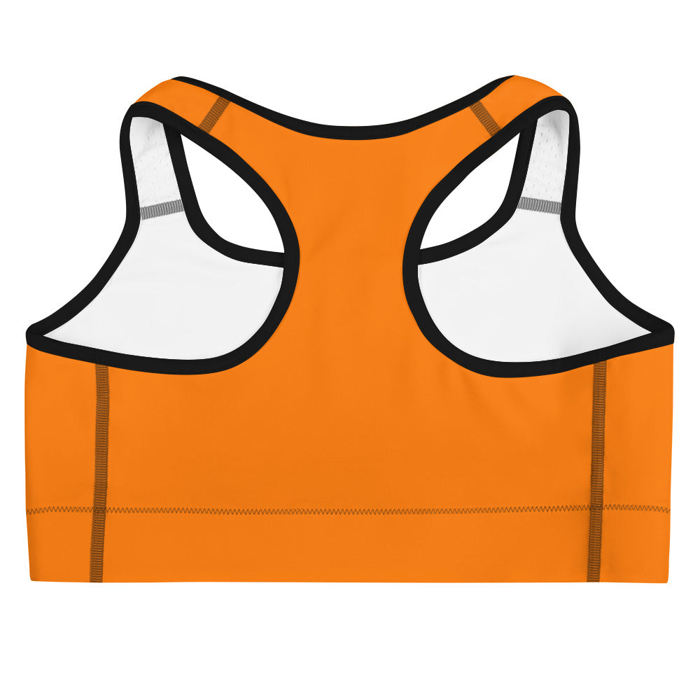 ВИКИНГ Original Tangerine Orange Athletic Sports Bra