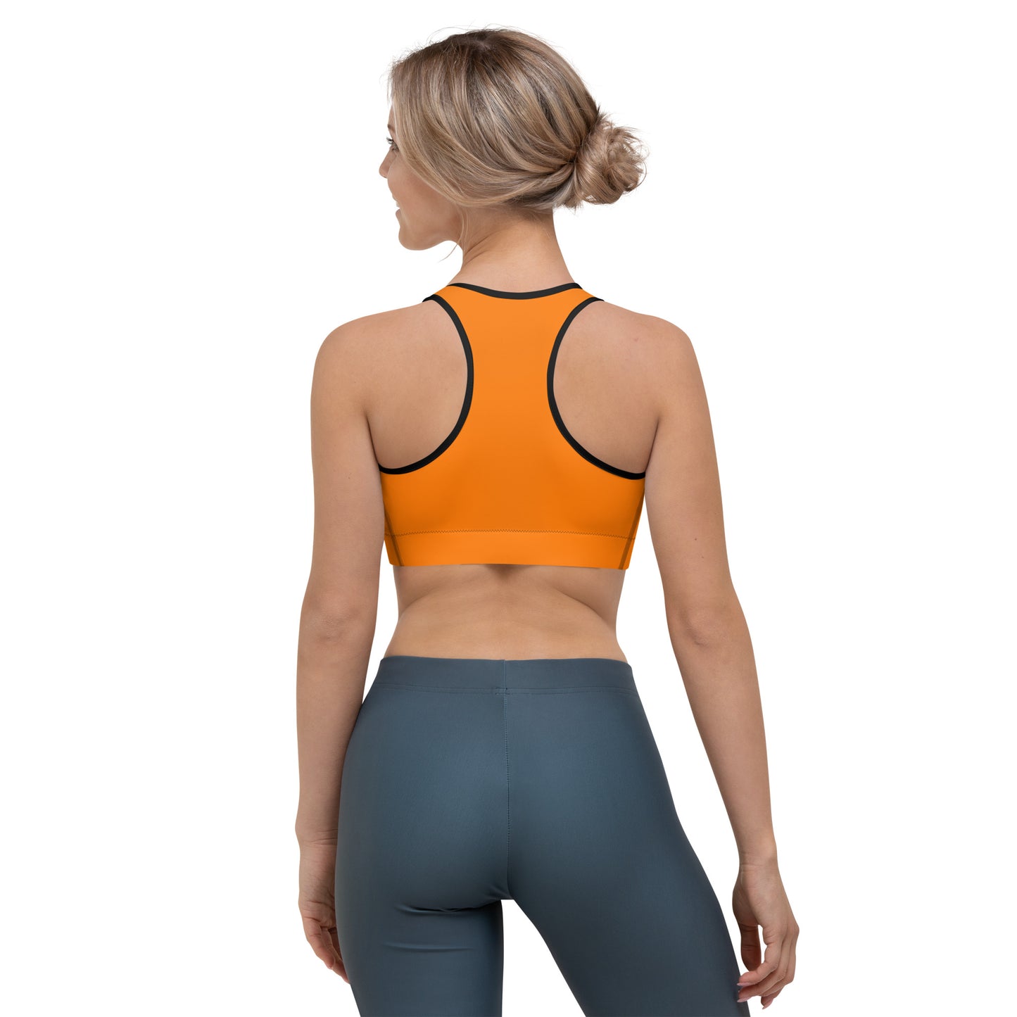 ВИКИНГ Original Tangerine Orange Athletic Sports Bra