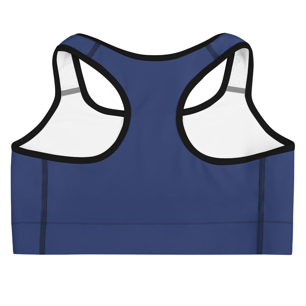 ВИКИНГ Original Navy Blue Athletic Sports Bra