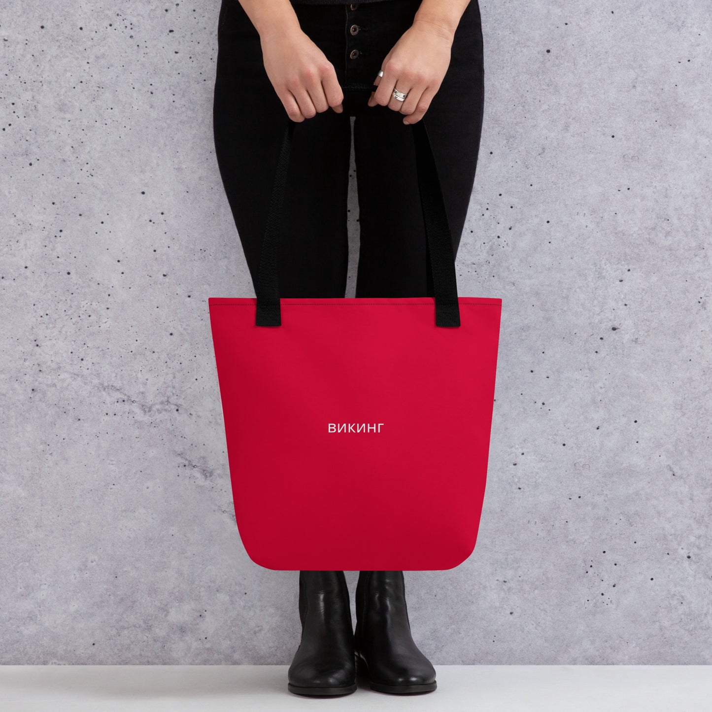 ВИКИНГ Original Lipstick Red Tote Bag Standard