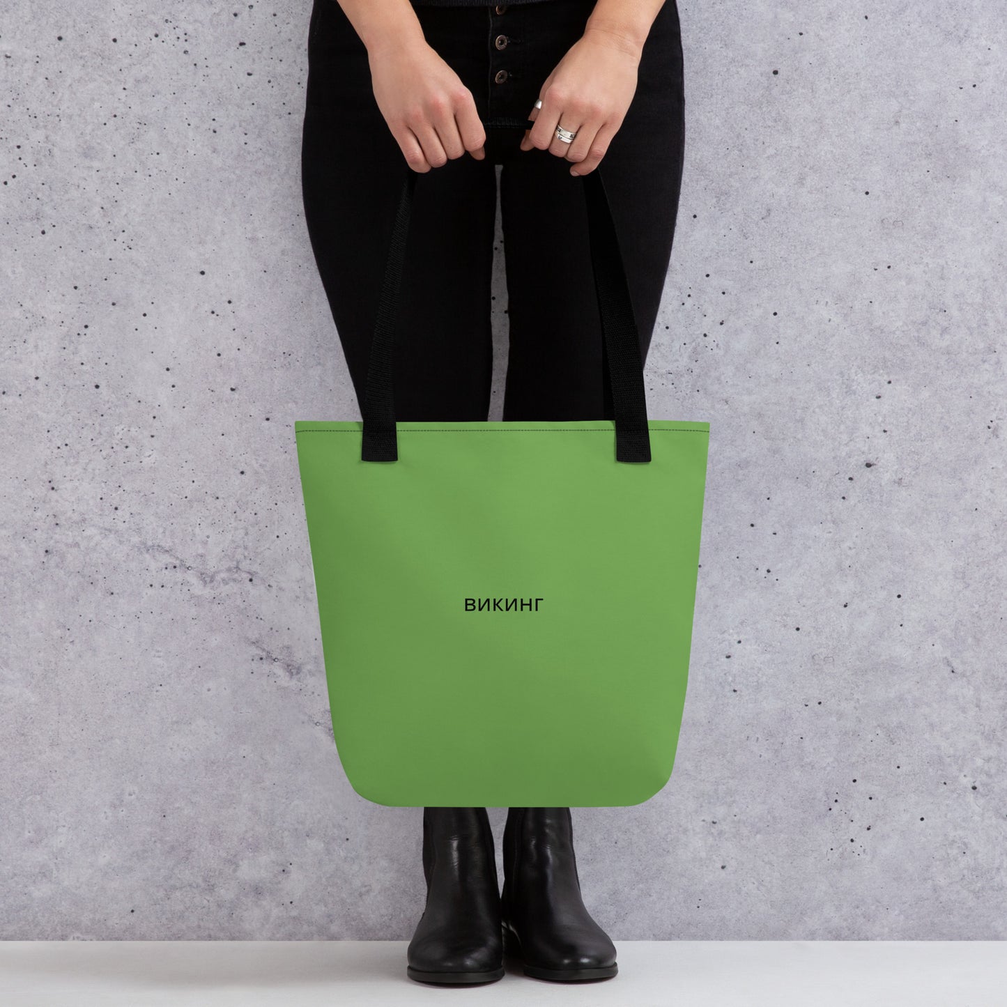 ВИКИНГ Original Shamrock Green Tote Bag Standard