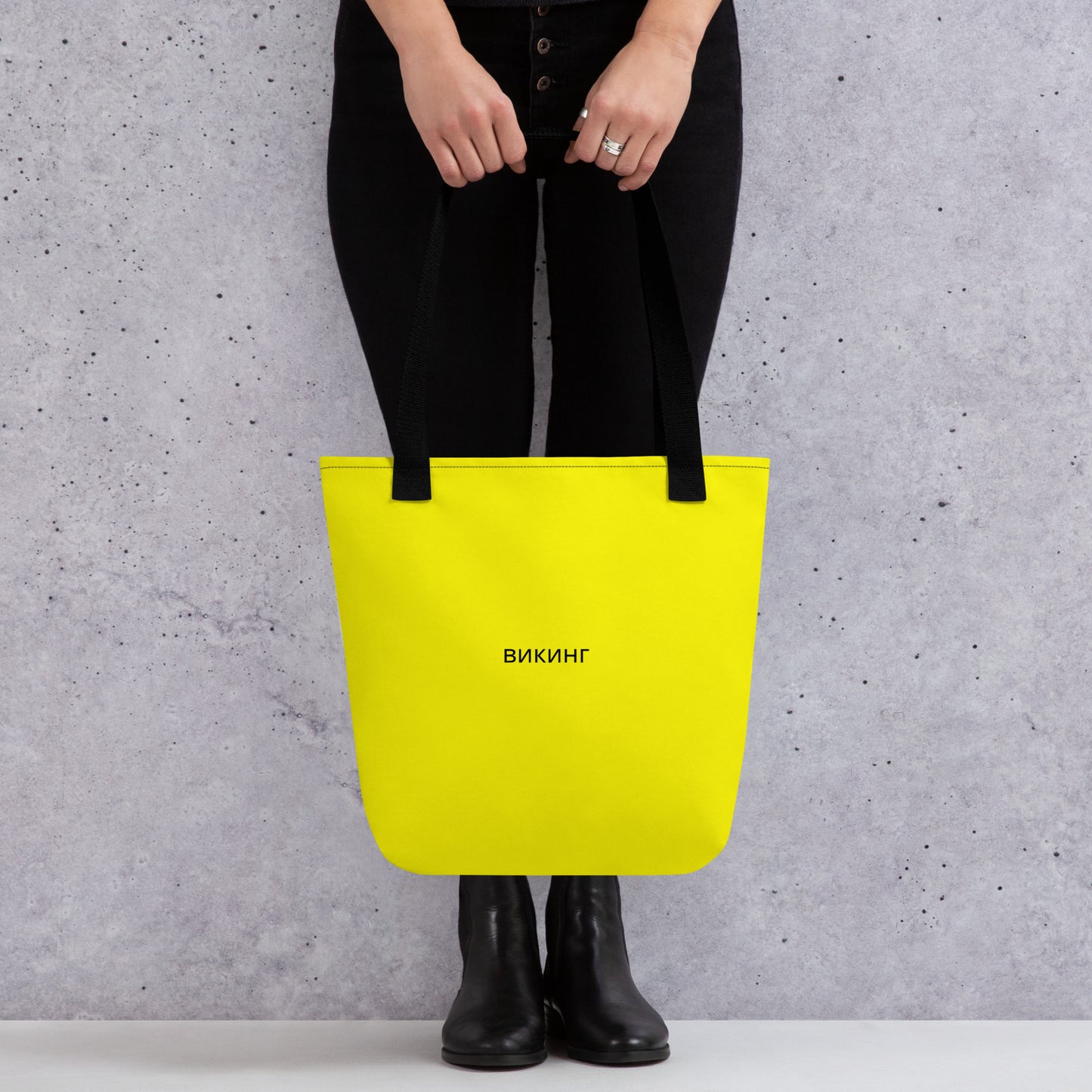 ВИКИНГ Original Bumble Bee Yellow Tote Bag Standard