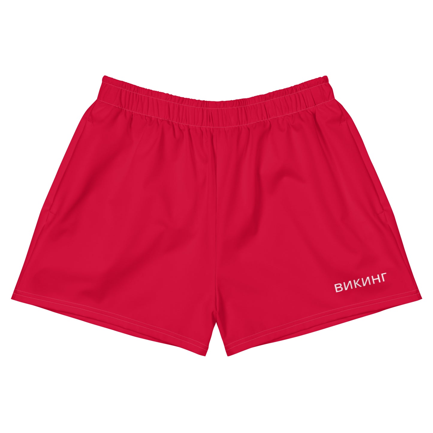 ВИКИНГ Original Lipstick Red 2.5” Athletic Shorts Men’s