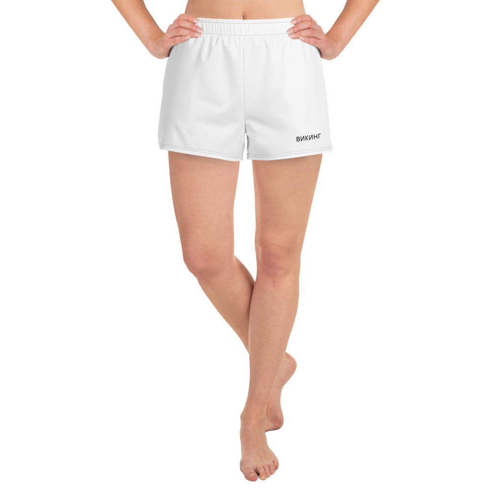 ВИКИНГ Original Snow White 2.5” Athletic Shorts Women’s