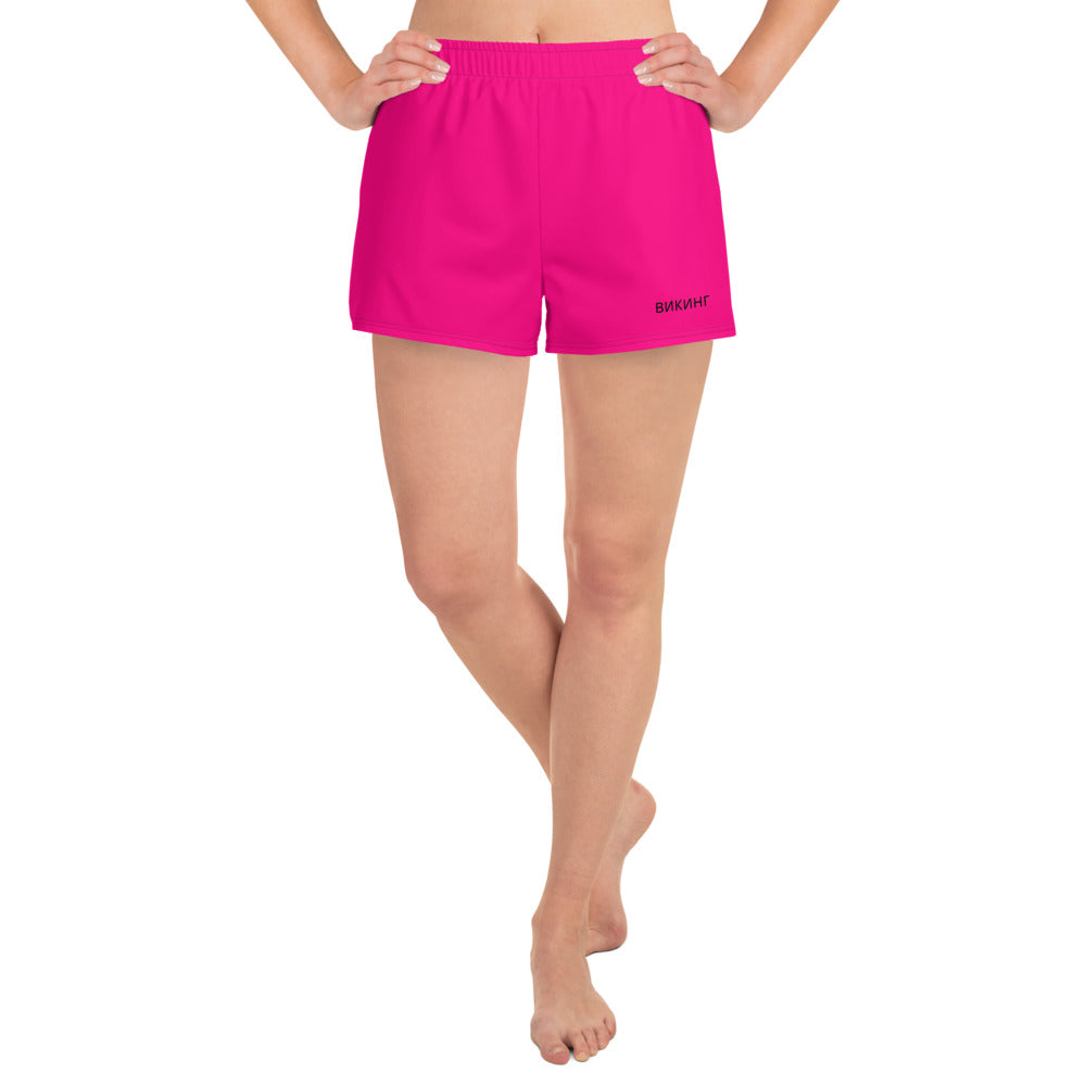 ВИКИНГ Original Bright Pink 2.5” Athletic Shorts Women’s